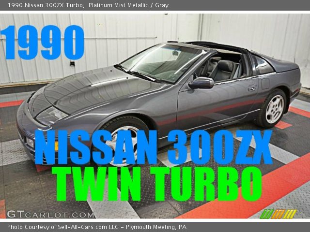 1990 Nissan 300ZX Turbo in Platinum Mist Metallic