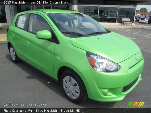 2015 Mitsubishi Mirage DE in Kiwi Green