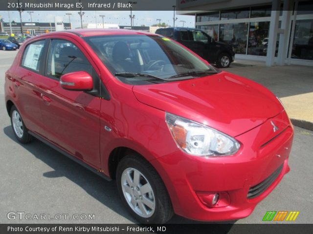 2015 Mitsubishi Mirage ES in Infrared