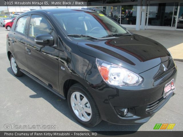 2015 Mitsubishi Mirage ES in Mystic Black