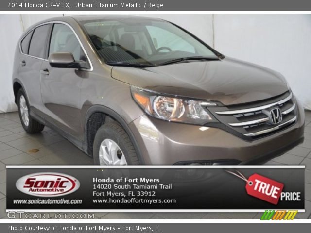 2014 Honda CR-V EX in Urban Titanium Metallic