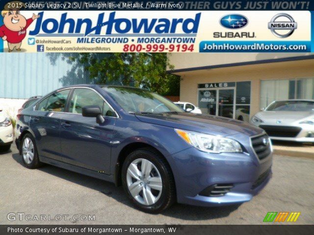 2015 Subaru Legacy 2.5i in Twilight Blue Metallic