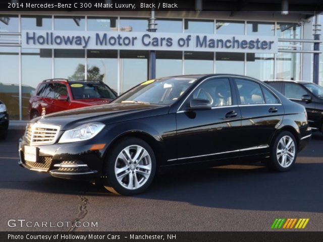 2014 Mercedes-Benz C 300 4Matic Luxury in Black