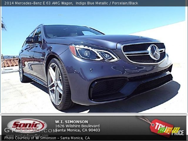 2014 Mercedes-Benz E 63 AMG Wagon in Indigo Blue Metallic