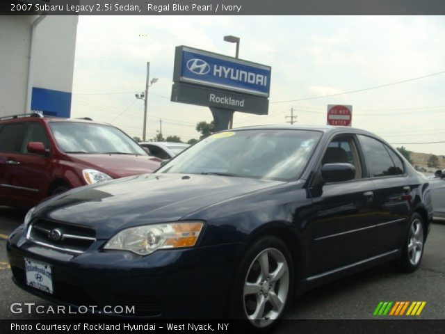 2007 Subaru Legacy 2.5i Sedan in Regal Blue Pearl