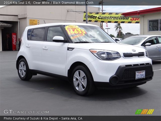 2014 Kia Soul 1.6 in Clear White