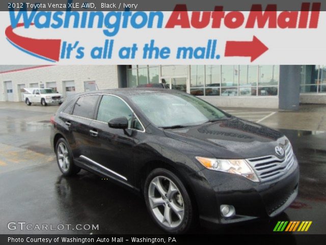 2012 Toyota Venza XLE AWD in Black