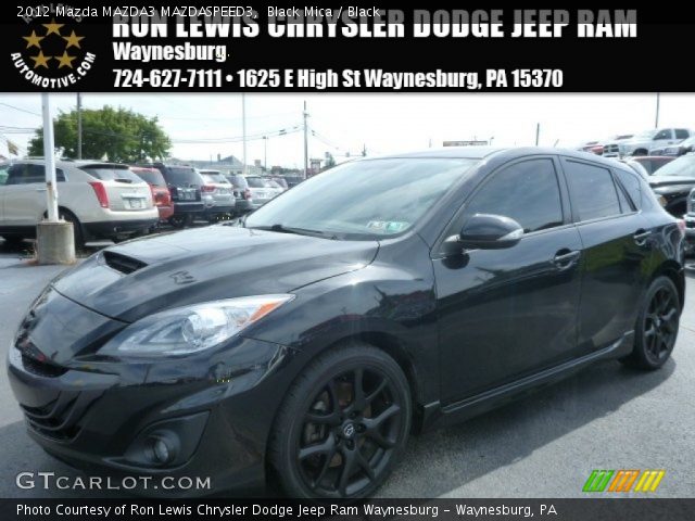 2012 Mazda MAZDA3 MAZDASPEED3 in Black Mica