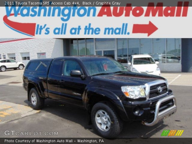 2011 Toyota Tacoma SR5 Access Cab 4x4 in Black