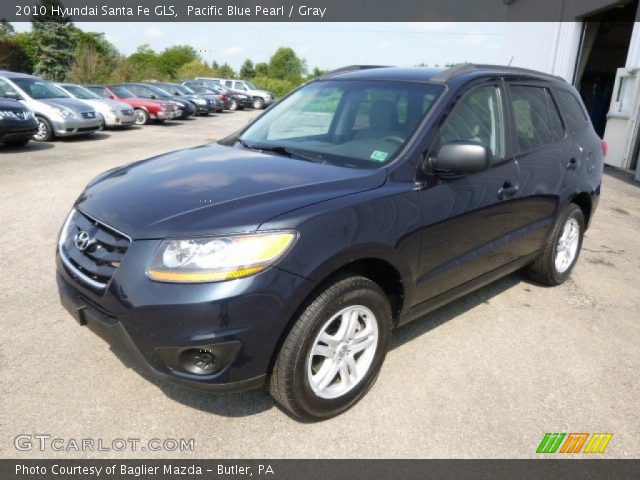 2010 Hyundai Santa Fe GLS in Pacific Blue Pearl