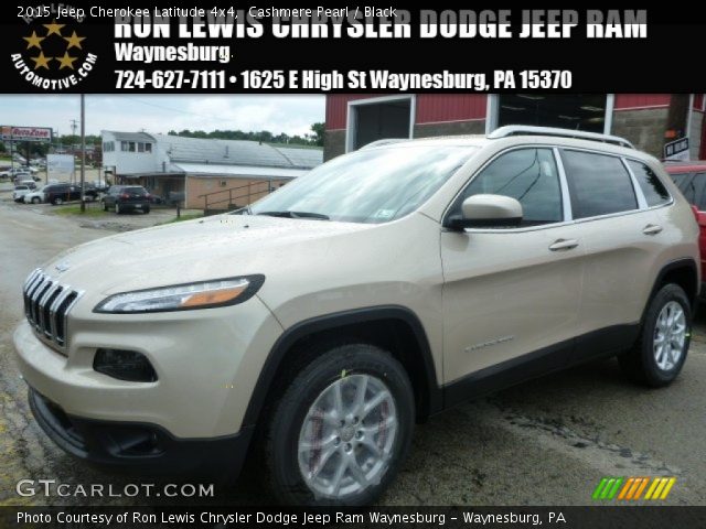 2015 Jeep Cherokee Latitude 4x4 in Cashmere Pearl