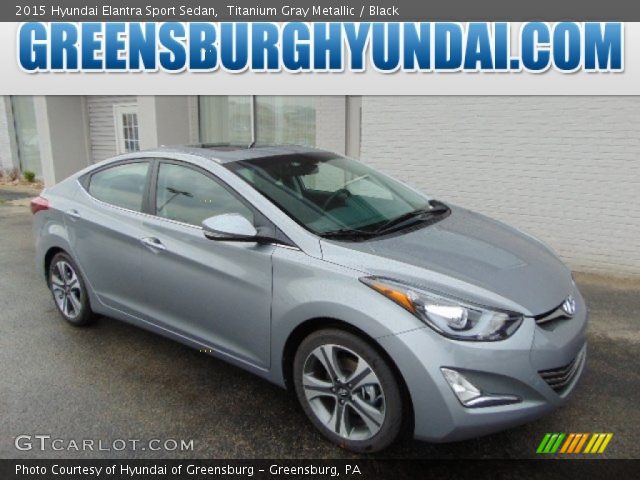 2015 Hyundai Elantra Sport Sedan in Titanium Gray Metallic