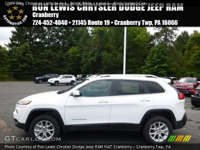 2014 Jeep Cherokee Latitude 4x4 in Bright White