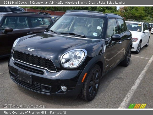 2011 Mini Cooper S Countryman All4 AWD in Absolute Black