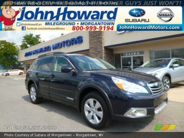 2012 Subaru Outback 2.5i Limited in Deep Indigo Pearl