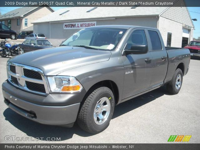 2009 Dodge Ram 1500 ST Quad Cab in Mineral Gray Metallic