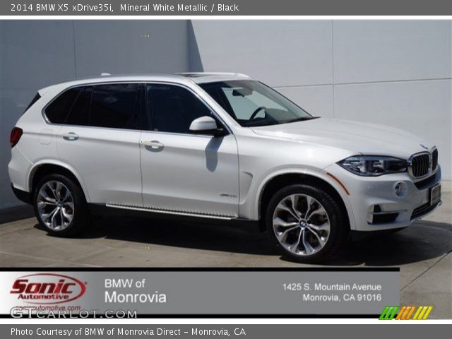 2014 BMW X5 xDrive35i in Mineral White Metallic
