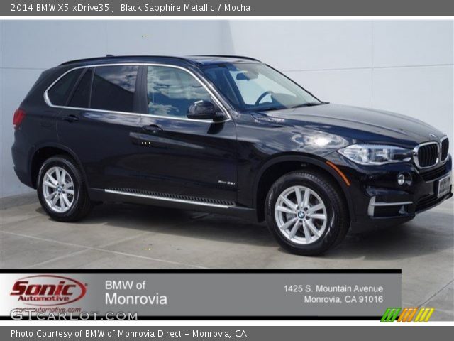 2014 BMW X5 xDrive35i in Black Sapphire Metallic