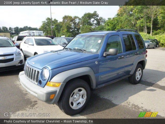 2006 Jeep Liberty Sport 4x4 in Atlantic Blue Pearl