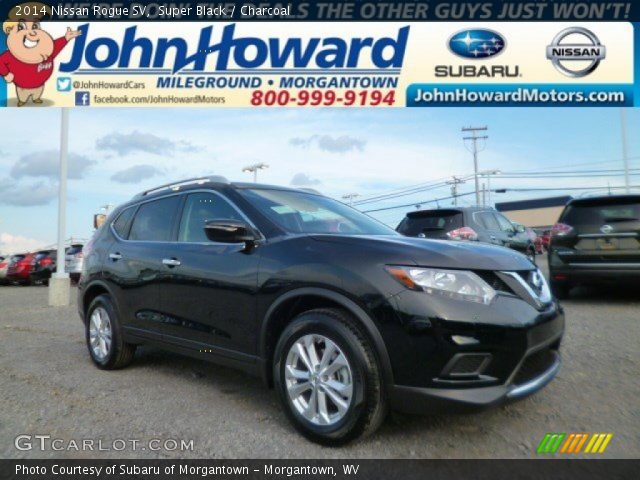 2014 Nissan Rogue SV in Super Black