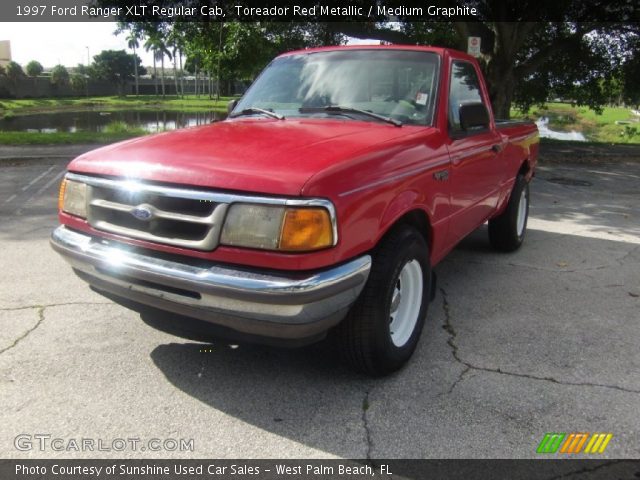 1997 Ford Ranger XLT Regular Cab in Toreador Red Metallic