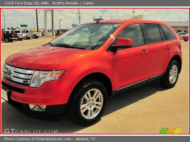 2008 Ford Edge SEL AWD in Redfire Metallic