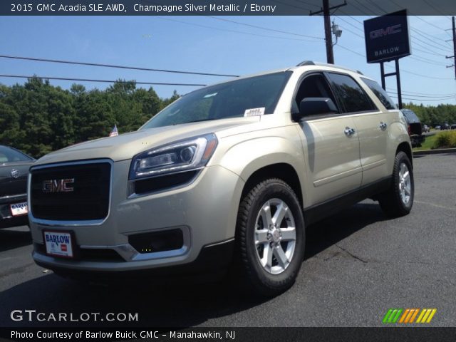 2015 GMC Acadia SLE AWD in Champagne Silver Metallic