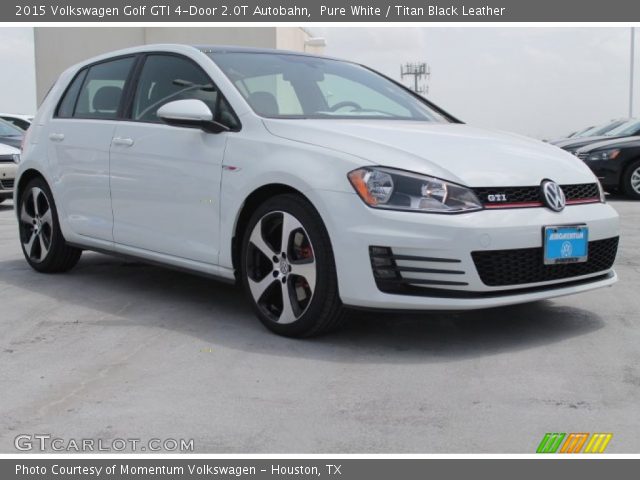 2015 Volkswagen Golf GTI 4-Door 2.0T Autobahn in Pure White