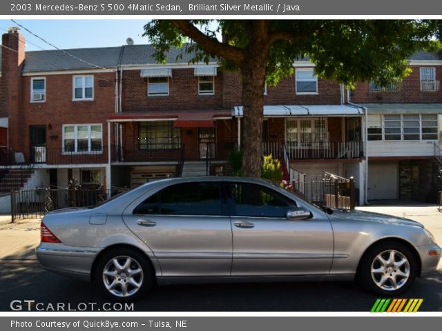 2003 Mercedes-Benz S 500 4Matic Sedan in Brilliant Silver Metallic