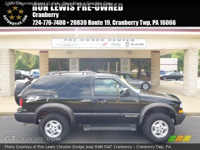 2000 Chevrolet Blazer LS 4x4 in Onyx Black