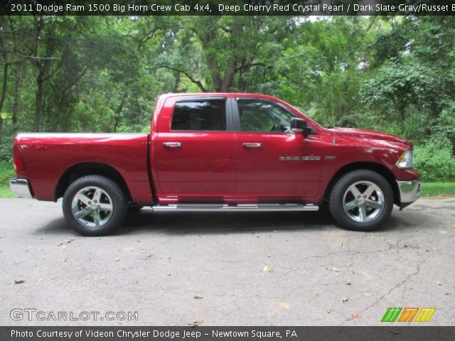 2011 Dodge Ram 1500 Big Horn Crew Cab 4x4 in Deep Cherry Red Crystal Pearl