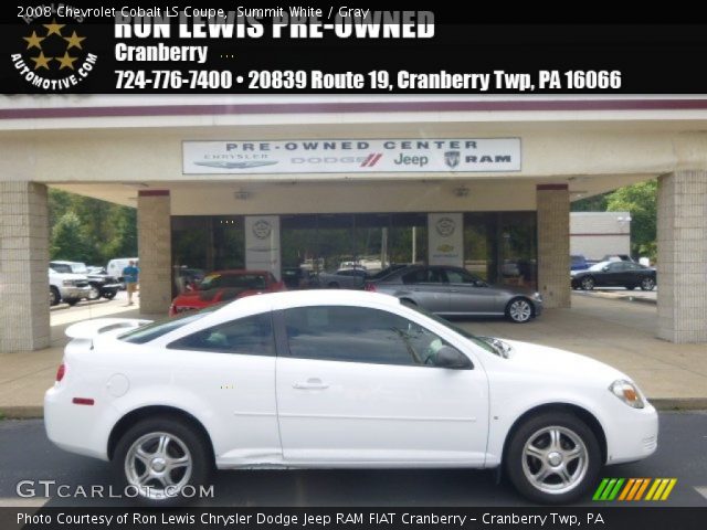 2008 Chevrolet Cobalt LS Coupe in Summit White