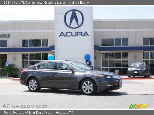 2014 Acura TL Technology in Graphite Luster Metallic