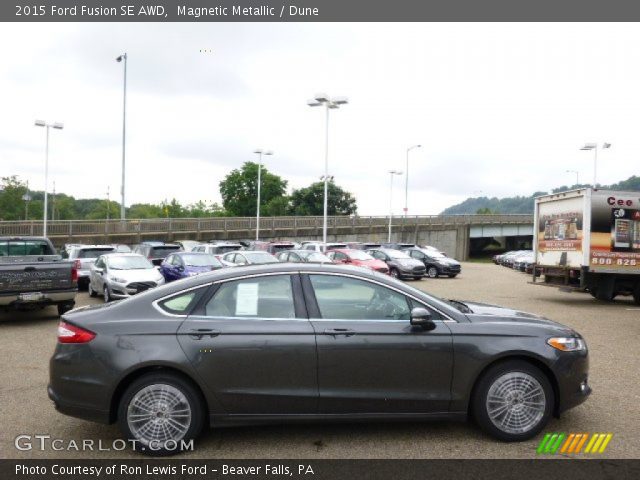 2015 Ford Fusion SE AWD in Magnetic Metallic