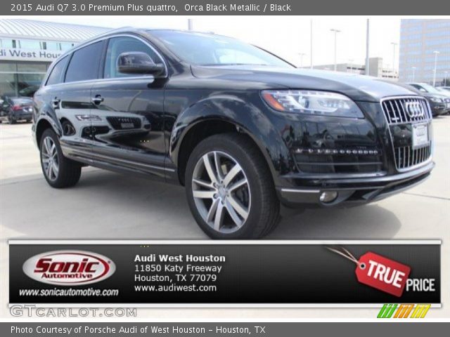 2015 Audi Q7 3.0 Premium Plus quattro in Orca Black Metallic