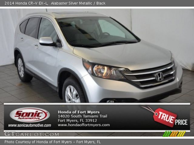 2014 Honda CR-V EX-L in Alabaster Silver Metallic