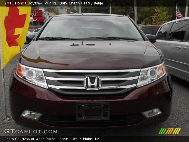 2011 Honda Odyssey Touring in Dark Cherry Pearl