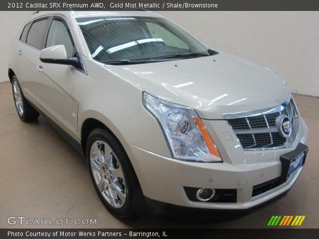 2012 Cadillac SRX Premium AWD in Gold Mist Metallic