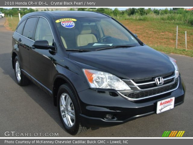 2010 Honda CR-V EX-L in Crystal Black Pearl