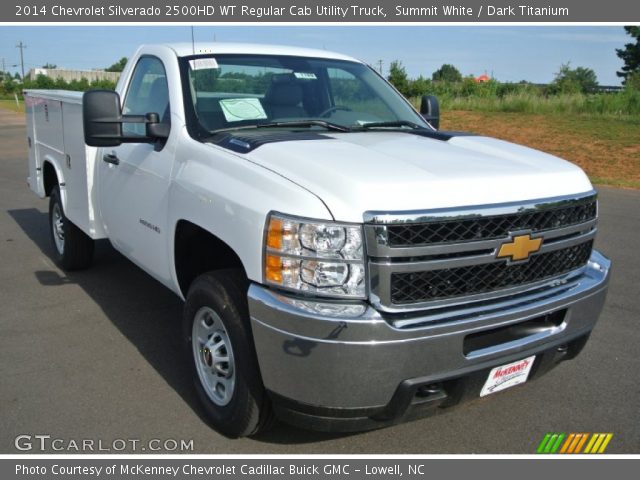2014 Chevrolet Silverado 2500HD WT Regular Cab Utility Truck in Summit White