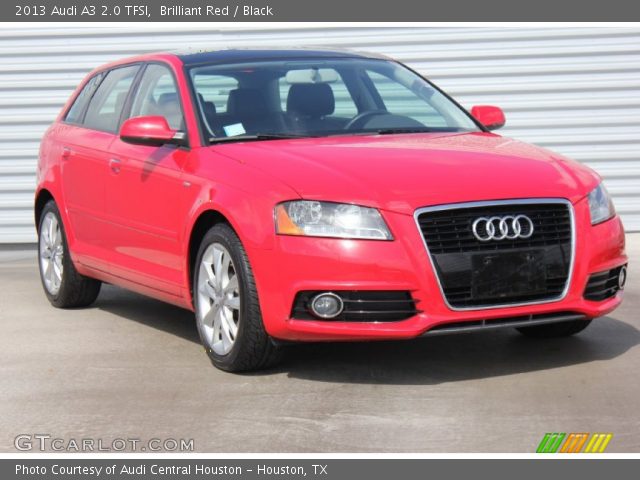2013 Audi A3 2.0 TFSI in Brilliant Red