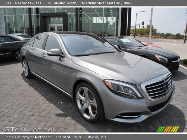 2015 Mercedes-Benz S 550 4Matic Sedan in Palladium Silver Metallic