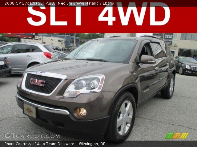 2008 GMC Acadia SLT AWD in Medium Brown Metallic