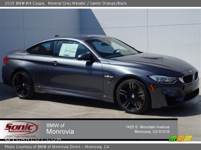 2015 BMW M4 Coupe in Mineral Grey Metallic