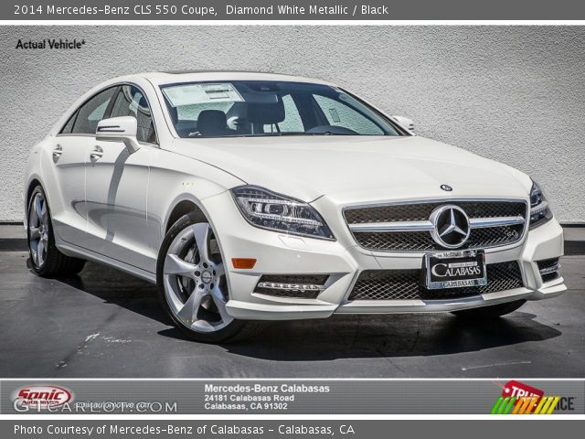 2014 Mercedes-Benz CLS 550 Coupe in Diamond White Metallic