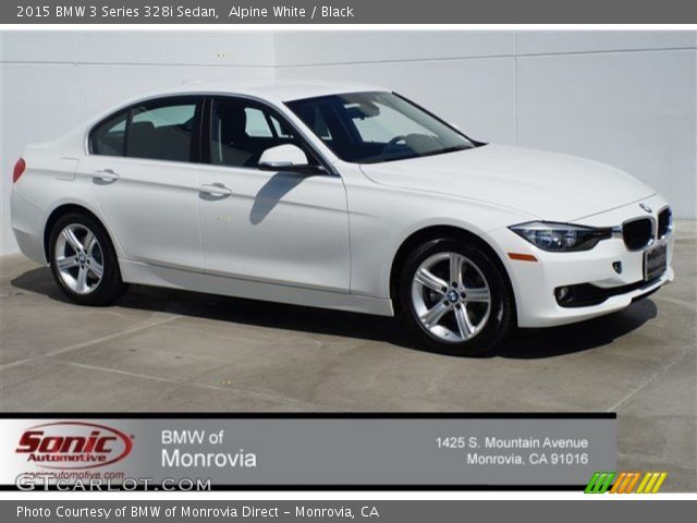 2015 BMW 3 Series 328i Sedan in Alpine White