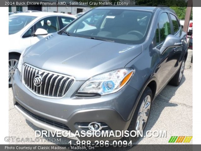 2014 Buick Encore Premium AWD in Satin Steel Gray Metallic