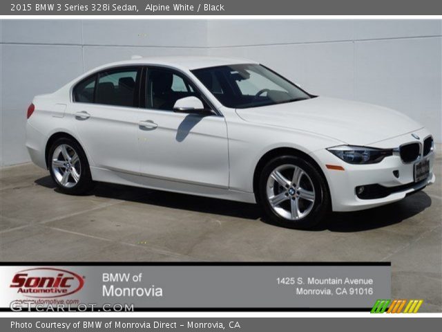2015 BMW 3 Series 328i Sedan in Alpine White