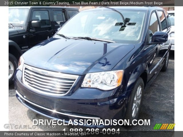 2015 Chrysler Town & Country Touring in True Blue Pearl