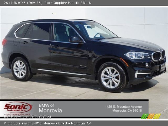 2014 BMW X5 xDrive35i in Black Sapphire Metallic